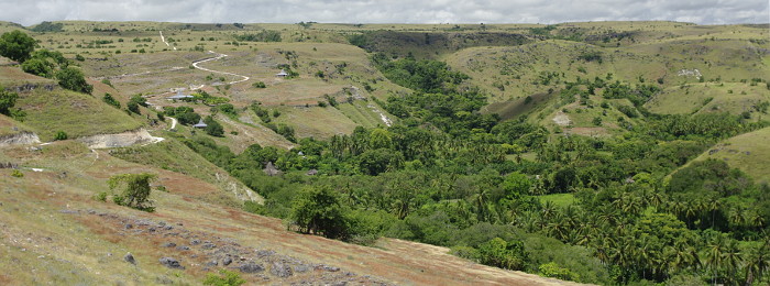 スンバ島の風景
